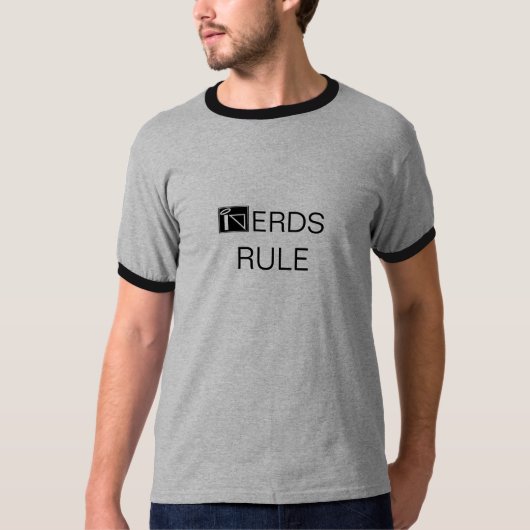 ANP- NERDS-regel T-shirt (Voorkant)