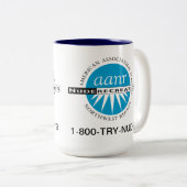 ANR-NW 15 oz Coffee-Mok Tweekleurige Koffiemok (Voorkant rechts)