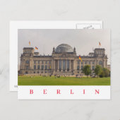 Ans contention van het Berlijnse Rijksdaggebouw op Briefkaart (Voorkant / Achterkant)