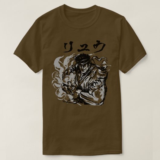 Ansatsuken Warrior T-shirt (Design voorkant)