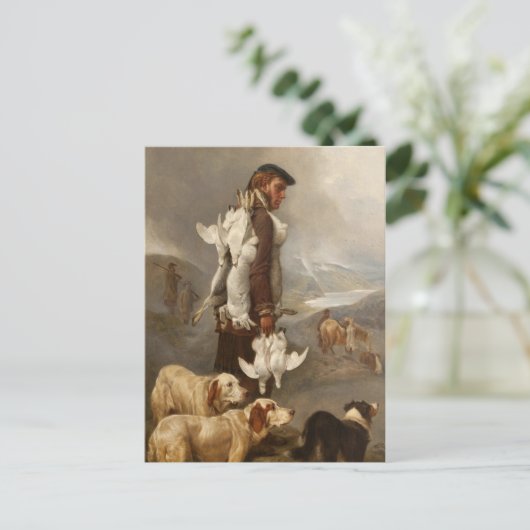 Ansdell Winter Shooting Hares and Ptarmigan Briefkaart (Staand voorkant)