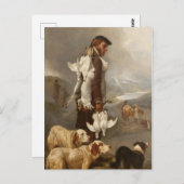 Ansdell Winter Shooting Hares and Ptarmigan Briefkaart (Voorkant / Achterkant)