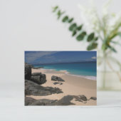 Anse bamboo; Fregate Island; Seychellen Briefkaart (Staand voorkant)