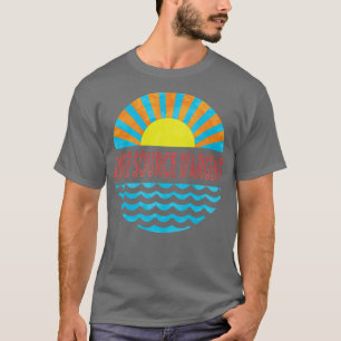  Anse bron DAgent strand zon en golven T-shirt