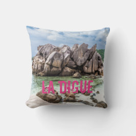Anse Cocos Seychellen La Digue Beach gift Kussen