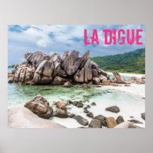 Anse Cocos Seychellen La Digue Beach gift