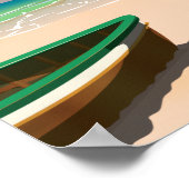 Anse Des Sables Saint Lucia Poster (Hoek)