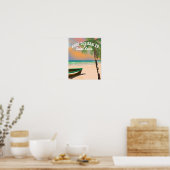 Anse Des Sables Saint Lucia Poster (Keuken)