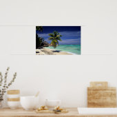 Anse Sourse D'Argent-strand, La Digue Poster (Keuken)