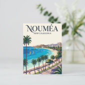 Anse Vata Nieuw-Caledonië Briefkaart (Staand voorkant)