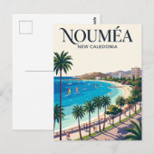 Anse Vata Nieuw-Caledonië Briefkaart (Voorkant / Achterkant)