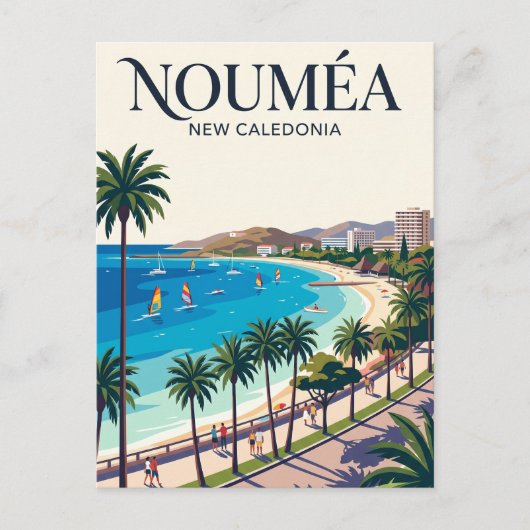 Anse Vata Nieuw-Caledonië Briefkaart (Voorkant)