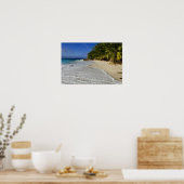 Anse Victorin Beach 2 Poster (Keuken)