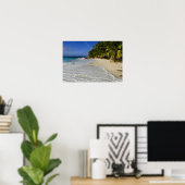 Anse Victorin Beach 2 Poster (Thuiskantoor)