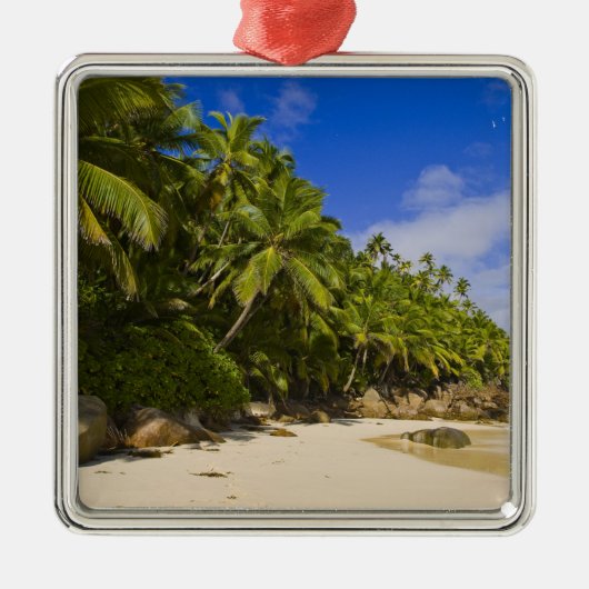 Anse Victorin Strand 3 Metalen Ornament (Voorkant)