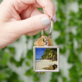 Anse Victorin-strand Sleutelhanger (Hand)