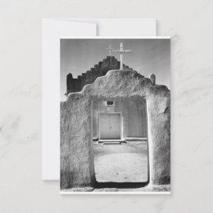 Ansel Adams - Church Entrance - New Mexico Save The Date
