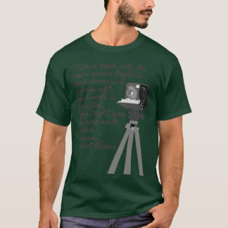 Ansel Adams citaat T-shirt