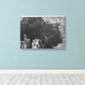 Ansel Adams - Grand Canyon National Park 1942 Canvas Afdruk (Insitu (Houten vloer))