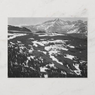 Ansel Adams - Long's Peak Rocky Mountain Briefkaart