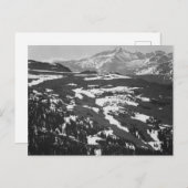 Ansel Adams - Long's Peak Rocky Mountain Briefkaart (Voorkant / Achterkant)