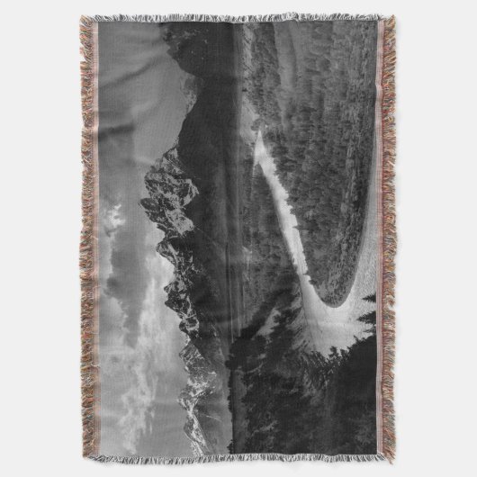 Ansel Adams Teton Snake Deken (Voorkant Verticaal)