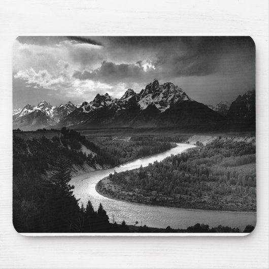 Ansel Adams The Tetons and the Snake River 1942 Muismat (Voorkant)