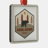 Ansel Adams Wilderness California Beer Metalen Ornament (Rechts)