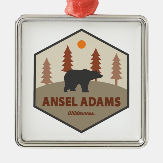 Ansel Adams Wilderness California Beer Metalen Ornament (Voorkant)