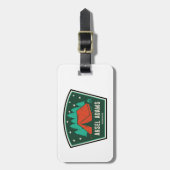 Ansel Adams Wilderness California Camping Bagagelabel (Voorkant verticaal)