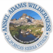 Ansel Adams Wilderness Sticker (Voorkant)