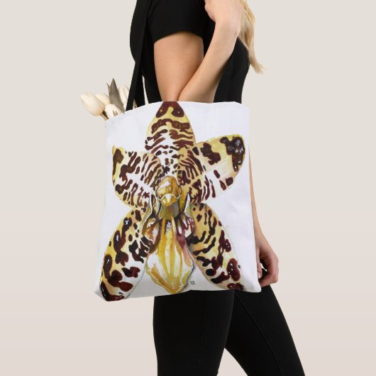 Ansellia Afriana Orchid Tote Bag (Dichtbij)