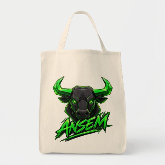 ANSEM memecoin Tote Bag (Voorkant)