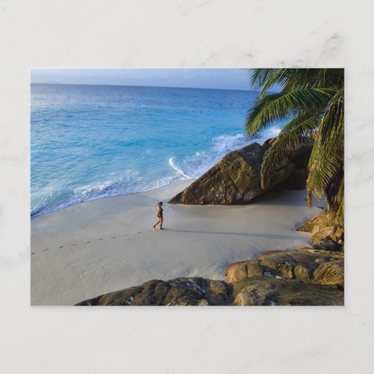 Ansi Victorin-strand, Fregate-eiland Briefkaart (Voorkant)