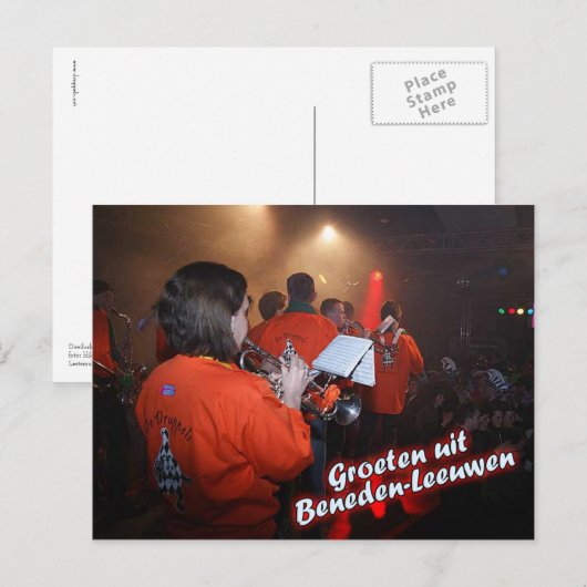 Ansichtdiagram - Lestemunworbal Briefkaart (Voorkant / Achterkant)