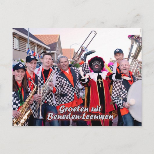 Ansichtdiagram Piet van Vliet Briefkaart (Voorkant)