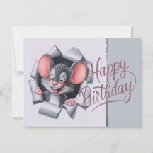 Ansichten Happy Birthday Souris 09