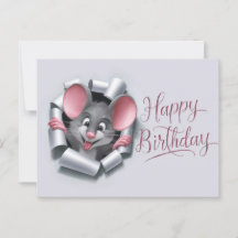 Ansichten Happy Birthday Souris 10