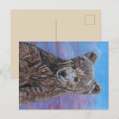 Ansichtkaan Beer. Briefkaart (Voorkant / Achterkant)