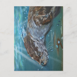 Ansichtkaan Otter. Briefkaart