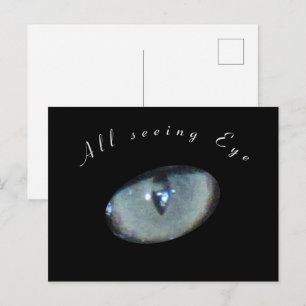 Ansichtkaart - Allesziend Oog Briefkaart