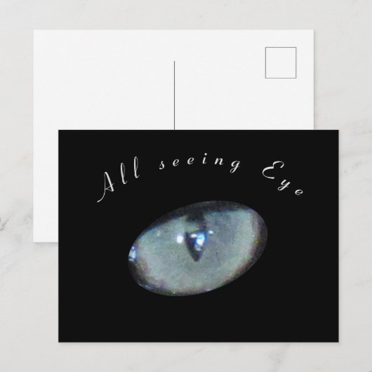 Ansichtkaart - Allesziend Oog Briefkaart (Voorkant / Achterkant)