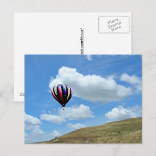 Ansichtkaart - Ballonvaart Briefkaart