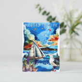 Ansichtkaart - Biograd na Moru Briefkaart (Staand voorkant)