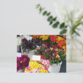 Ansichtkaart – Bloemenmarkt Briefkaart (Staand voorkant)