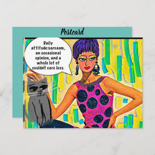 Ansichtkaart Briefkaart (Voorkant / Achterkant)