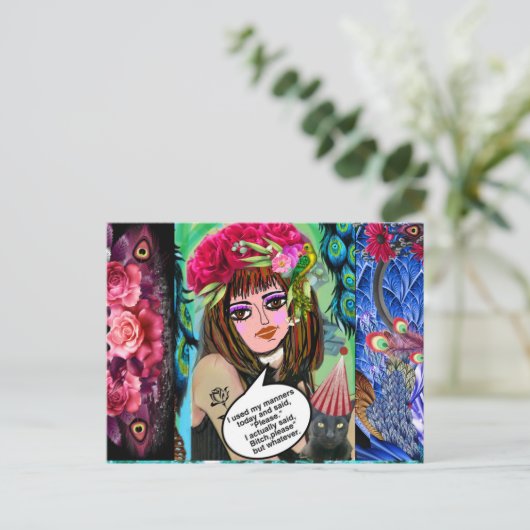 Ansichtkaart Briefkaart (Staand voorkant)