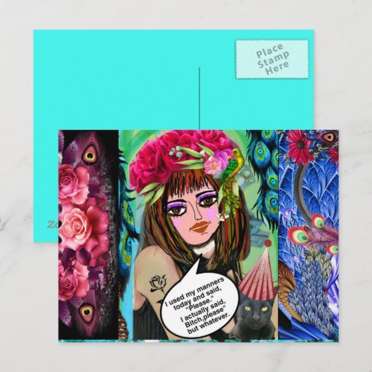 Ansichtkaart Briefkaart (Voorkant / Achterkant)