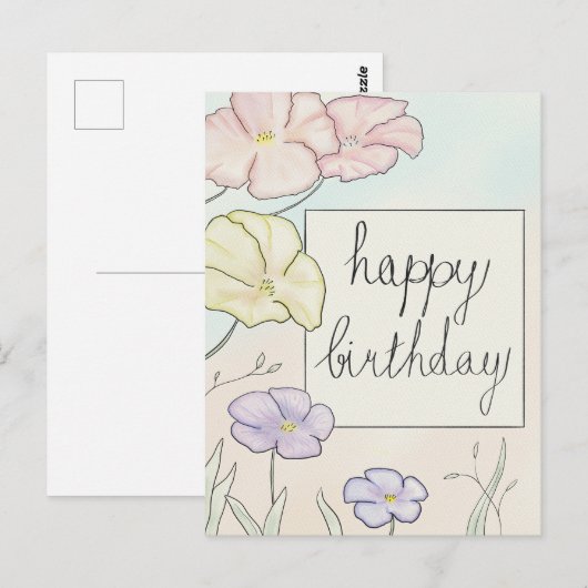 Ansichtkaart Briefkaart (Voorkant / Achterkant)