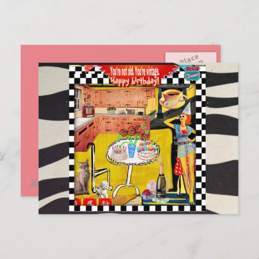 Ansichtkaart Briefkaart (Voorkant / Achterkant)